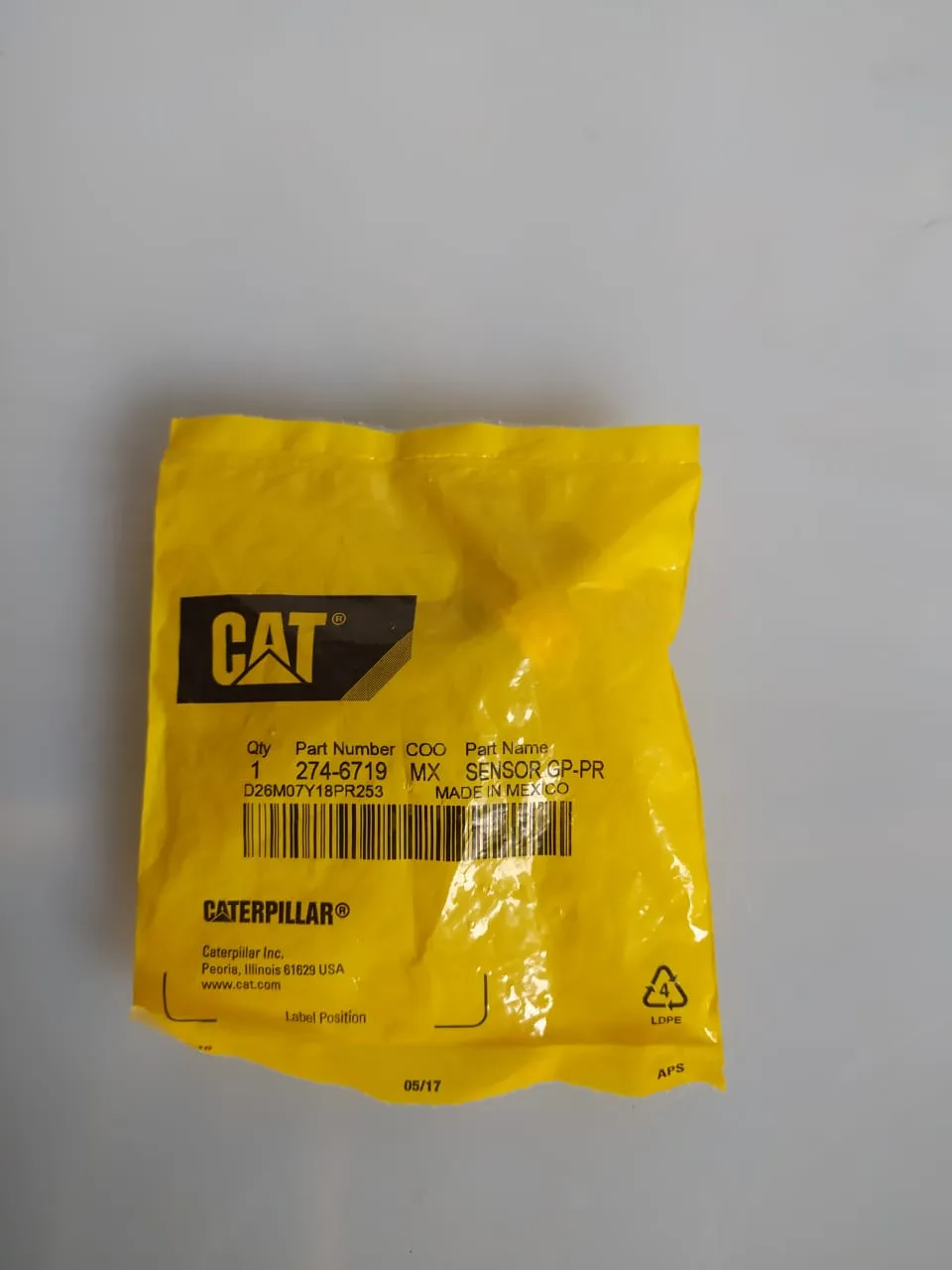 SPARE PART CATERPILLAR Caterpillar PT. Mulia Abadi Sukses Partindo